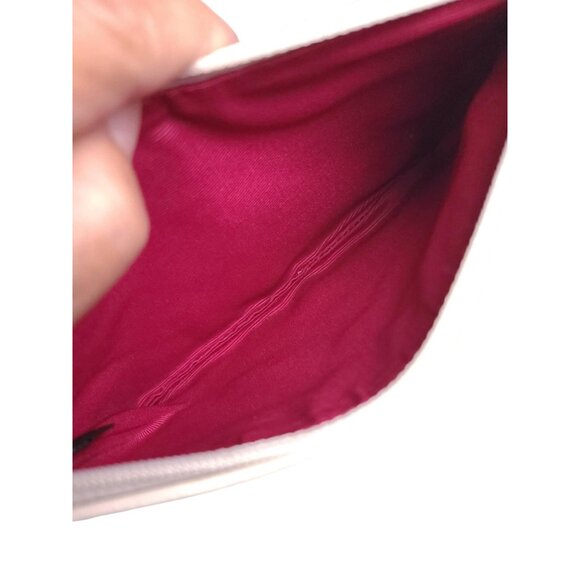 Vintage COACH OP Art Suede Y2K Wallet pink purple - Picture 2 of 3